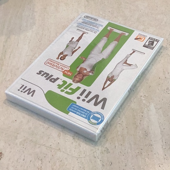 Wii Fit Plus Nintendo Wii Game New Sealed Workouts Exercises Fitness Weight Loss - Picture 7 of 8
